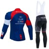 Tenue Cycliste Manches Longues et Collant à Bretelles 2020 IAM Cycling N002